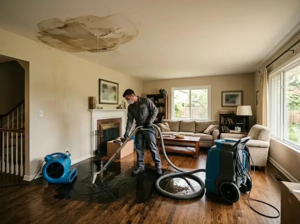 attic-pipe-burst-ceiling-drip-008 — frequently asked questions, Water Damage Restoration & Carpet Care in Florence, AZ
